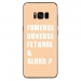 TPU0GALS8PLUSFUMEUSEBEIGE - Coque souple pour Samsung Galaxy S8 Plus avec impression Motifs fumeuse et alors beige