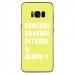 TPU0GALS8PLUSFUMEUSEJAUNE - Coque souple pour Samsung Galaxy S8 Plus avec impression Motifs fumeuse et alors jaune