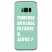 TPU0GALS8PLUSFUMEUSETURQUOISE - Coque souple pour Samsung Galaxy S8 Plus avec impression Motifs fumeuse et alors turquoise