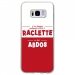 TPU0GALS8RACLETTABDOS - Coque souple pour Samsung Galaxy S8 avec impression Motifs raclette ça fait abdos