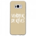 TPU0GALS8VENDREVETAUPE - Coque souple pour Samsung Galaxy S8 avec impression Motifs vendeur de rêves taupe