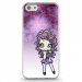 TPU0IPHONE5CMANGAVIOLETTA - Coque souple pour Apple iPhone 5C avec impression Motifs manga fille violetta