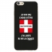 TPU0IPHONE6SHAUTSAVOYARD - Coque souple pour Apple iPhone 6S avec impression Motifs je n'ai pas choisi d'être haut savoyard