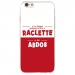 TPU0IPHONE6SRACLETTABDOS - Coque souple pour iPhone 6/6S avec impression Motifs raclette ça fait abdos