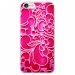 TPU0IPHONE7ARABESQUEFUSHIA - Coque souple pour Apple iPhone 7 avec impression Motifs arabesque fushia
