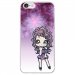 TPU0IPHONE7MANGAVIOLETTA - Coque souple pour Apple iPhone 7 avec impression Motifs manga fille violetta