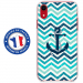 TPU0IPXRANCRE - Coque souple pour Apple iPhone XR avec impression Motifs ancre