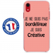 TPU0IPXRBORDELIQUEROSE - Coque souple pour Apple iPhone XR avec impression Motifs Je ne suis pas bordélique rose