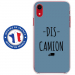 TPU0IPXRDISCAMIONBLEU - Coque souple pour Apple iPhone XR avec impression Motifs Dis Camion bleu
