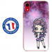 TPU0IPXRMANGAVIOLETTA - Coque souple pour Apple iPhone XR avec impression Motifs manga fille violetta