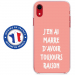 TPU0IPXRRAISONROSE - Coque souple pour Apple iPhone XR avec impression Motifs marre d'avoir raison rose