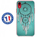 TPU0IPXRREVEBLEU - Coque souple pour Apple iPhone XR avec impression Motifs attrape rêve sur fond bleu