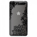 TPU0JUST5LACENOIR - Coque souple pour Konrow Just5 avec impression Motifs Lace noir