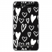 TPU0JUST5LOVE2 - Coque souple pour Konrow Just5 avec impression Motifs Love coeur 2