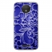 TPU0MOTOCPLUSARABESQUEBLEU - Coque souple pour Motorola Moto C Plus avec impression Motifs arabesque bleu