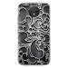 TPU0MOTOCPLUSARABESQUENOIR - Coque souple pour Motorola Moto C Plus avec impression Motifs arabesque noir