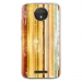 TPU0MOTOCPLUSBANDESVINT1 - Coque souple pour Motorola Moto C Plus avec impression Motifs bandes effets vintages 1