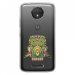 TPU0MOTOCPLUSCHOUETTE - Coque souple pour Motorola Moto C Plus avec impression Motifs chouette psychédélique