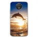 TPU0MOTOCPLUSDAUPHIN - Coque souple pour Motorola Moto C Plus avec impression Motifs dauphin