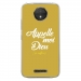 TPU0MOTOCPLUSDIEUOR - Coque souple pour Motorola Moto C Plus avec impression Motifs Appelle moi Dieu or