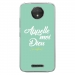 TPU0MOTOCPLUSDIEUTURQUOISE - Coque souple pour Motorola Moto C Plus avec impression Motifs Appelle moi Dieu turquoise