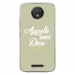 TPU0MOTOCPLUSDIEUVERT - Coque souple pour Motorola Moto C Plus avec impression Motifs Appelle moi Dieu vert