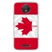 TPU0MOTOCPLUSDRAPCANADA - Coque souple pour Motorola Moto C Plus avec impression Motifs drapeau du Canada