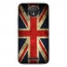 TPU0MOTOCPLUSDRAPUKVINTAGE - Coque souple pour Motorola Moto C Plus avec impression Motifs drapeau UK vintage