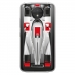 TPU0MOTOCPLUSFORMULE1 - Coque souple pour Motorola Moto C Plus avec impression Motifs Formule 1