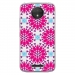 TPU0MOTOCPLUSGUY01 - Coque souple pour Motorola Moto C Plus avec impression Motifs ronds en forme de bonhommes