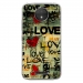 TPU0MOTOCPLUSLOVEVINTAGE - Coque souple pour Motorola Moto C Plus avec impression Motifs Love Vintage