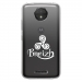 TPU0MOTOCPLUSTRISKEL - Coque souple pour Motorola Moto C Plus avec impression Motifs Triskel Celte blanc