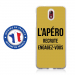 TPU0NOKIA31APEROOR - Coque souple pour Nokia 3-1 avec impression Motifs l'apéro recrute or