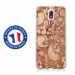 TPU0NOKIA31ARABESQUEBRONZE - Coque souple pour Nokia 3-1 avec impression Motifs arabesque bronze