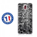 TPU0NOKIA31ARABESQUENOIR - Coque souple pour Nokia 3-1 avec impression Motifs arabesque noir