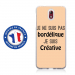 TPU0NOKIA31BORDELIQUEBEIGE - Coque souple pour Nokia 3-1 avec impression Motifs Je ne suis pas bordélique beige