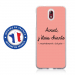 TPU0NOKIA31CHIANTEROSE - Coque souple pour Nokia 3-1 avec impression Motifs Avant, j'étais chiante rose