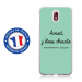 TPU0NOKIA31CHIANTETURQUOISE - Coque souple pour Nokia 3-1 avec impression Motifs Avant, j'étais chiante turquoise