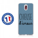 TPU0NOKIA31CHIEUSEBLEU - Coque souple pour Nokia 3-1 avec impression Motifs Chieuse d'Amour bleu