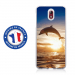 TPU0NOKIA31DAUPHIN - Coque souple pour Nokia 3-1 avec impression Motifs dauphin