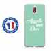 TPU0NOKIA31DIEUTURQUOISE - Coque souple pour Nokia 3-1 avec impression Motifs Appelle moi Dieu turquoise