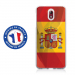 TPU0NOKIA31DRAPESPAGNE - Coque souple pour Nokia 3-1 avec impression Motifs drapeau de l'Espagne
