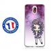 TPU0NOKIA31MANGAVIOLETTA - Coque souple pour Nokia 3-1 avec impression Motifs manga fille violetta