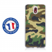 TPU0NOKIA31MILITAIREVERT - Coque souple pour Nokia 3-1 avec impression Motifs Camouflage militaire vert