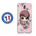 TPU0NOKIA31PETITEFILLE - Coque souple pour Nokia 3-1 avec impression Motifs petite fille manga