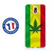 TPU0NOKIA31RASTA - Coque souple pour Nokia 3-1 avec impression Motifs rasta