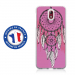 TPU0NOKIA31REVEROSE - Coque souple pour Nokia 3-1 avec impression Motifs attrape rêve sur fond rose