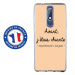 TPU0NOKIA51CHIANTEBEIGE - Coque souple pour Nokia 5-1 avec impression Motifs Avant, j'étais chiante beige