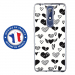 TPU0NOKIA51LOVE1 - Coque souple pour Nokia 5-1 avec impression Motifs Love coeur 1