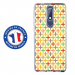 TPU0NOKIA51RETRO3 - Coque souple pour Nokia 5-1 avec impression Motifs retro 3